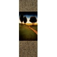thumbnail image 2 of Williams, Gregory 11x24 Black Ornate Wood Framed with Double Matting Museum Art Print Titled - Lighted Path II, 2 of 4