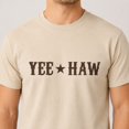 thumbnail image 4 of Yee Haw Western Graphic T-Shirt, Unisex Classic Fit Cotton Tee, 4 of 9