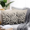 thumbnail image 2 of Outdoor Waterproof Pillow Covers Halloween Black Bat Decorative Throw Pillow Protectors,Seamless Bats on Linen Pillowcase Cushion Cases for Patio Sofa Garden Couch,18x18in,Pack of 2, 2 of 9