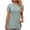 Green, variant on Fesfesfes Women T Shirts Short Sleeve Women's Solid Color Round Neck Short Sleeve T-shirt Loose Tops Comfy Clothes for Women S(US:4)