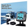 thumbnail image 3 of Fish Finder Wired Transducer Sensor Fishfinder 45 Degrees Echo LCD Fish Locator Boat Fishfinder Fish Detector ,Fishing Observation Device, 3 of 7
