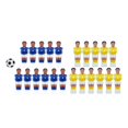 thumbnail image 2 of 22x Figuras de jugadores de futbolín Modelo de figuras de futbolín Componentes accesorios para mesa de fútbol, 2 of 9