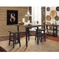 thumbnail image 2 of Sonoma 26" Reclaimed Wood Counter Height Stool with Metal Legs, Natural, 2 of 5