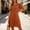 Orange, variant on Ynynloco Women's Plus Size 100%Cotton Short Sleeve Dress A-Line Tunic Basic T-Shirt Mini Dress Casual Comfy Pleated Swing Dresses with Pockets