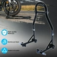 thumbnail image 3 of Motorcycle Stand Front Wheel Lift Stands, 990Lbs Capacity, Swingarm Spool Paddock Stands for Sport Bike, Fit for Yamaha Honda Kawasaki, 3 of 9