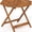 Octagonal 35.5", variant on HarmonyStrings Patio Dining Table for 6, Solid Wood Outdoor Table with Teak Painting & 2" Umbrella Hole, 6-Person Rectangular Outside Dining Table-Round 24"