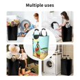 thumbnail image 6 of KLL African Women In Mountain Landscape Laundry Hamper,Large Canvas Fabric Lightweight Storage Basket Toy Organizer Dirty Clothes Collapsible Waterproof, 6 of 6