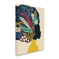 thumbnail image 3 of Bold Woman Botanical Blooms Motif Yellow Accent Botanical & Floral Graphic Canvas Print Wall Art Design by Ioana Horvat, 3 of 5