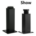 thumbnail image 3 of TOP-MAX 4Pcs Adjustable Furniture Legs Aluminum Alloy Cabinet Leg Square Sofa Legs Replacement Legs (20cm, Black), 3 of 8