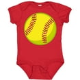 thumbnail image 3 of Inktastic Personalized Softball Boys or Girls Baby Bodysuit, 3 of 5