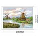 thumbnail image 2 of Hilo de bordar de algodón Wdftyju 11CT molino de viento holandés 70x55cm, 2 of 9