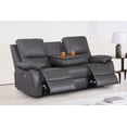 thumbnail image 6 of Charlotte Electric Leather Recliner Sofa, 6 of 8
