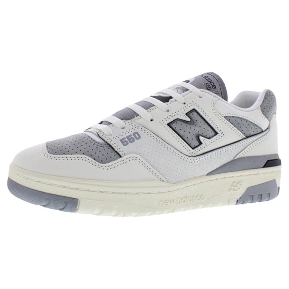 New Balance 550 Unisex Shoes Size 13, Color: White/Grey
