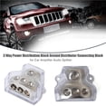 thumbnail image 3 of Kenally Bloque de distribución de energía de 3 vías, distribuidor de tierra, bloque de conexión para amplificador de coche, divisor de Audio Automoción decorativa y accesorios Kenally VI004708-00, 3 of 6