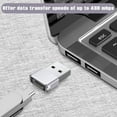 thumbnail image 3 of Adaptador USB a USB C XCF Paquete de 3 Tipo C hembra a USB A macho, 3 of 4