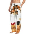 thumbnail image 6 of Disketp Autumn Gnomes-1 Men's Pajama Pants - Ultra Soft Fleece Sleep and Lounge Pants (Size: S-XXL)-Medium, 6 of 6