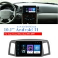 thumbnail image 1 of 2+32GB 10in Android 13 Car Stereo for Jeep Grand Cherokee 2004-2007, Built-in Wireless CarPlay & Android Auto, GPS Navigation Head Unit with 4-LED Backup Camera, Bluetooth, WiFi, SWC, 1 of 6