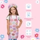 thumbnail image 4 of Delantal SANDJEST Donut Kid para niñas con bolsillo y gorro de chef, 4 of 8