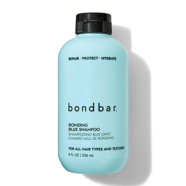 bondbar Bonding Blue Shampoo For Brunettes, Repairs, Protects, Hydrates, 8 fl. oz.