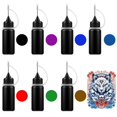 thumbnail image 1 of Kit de tinta de tatuaje temporal de 7 colores para mujeres y hombres LJYBobin, 1 of 7