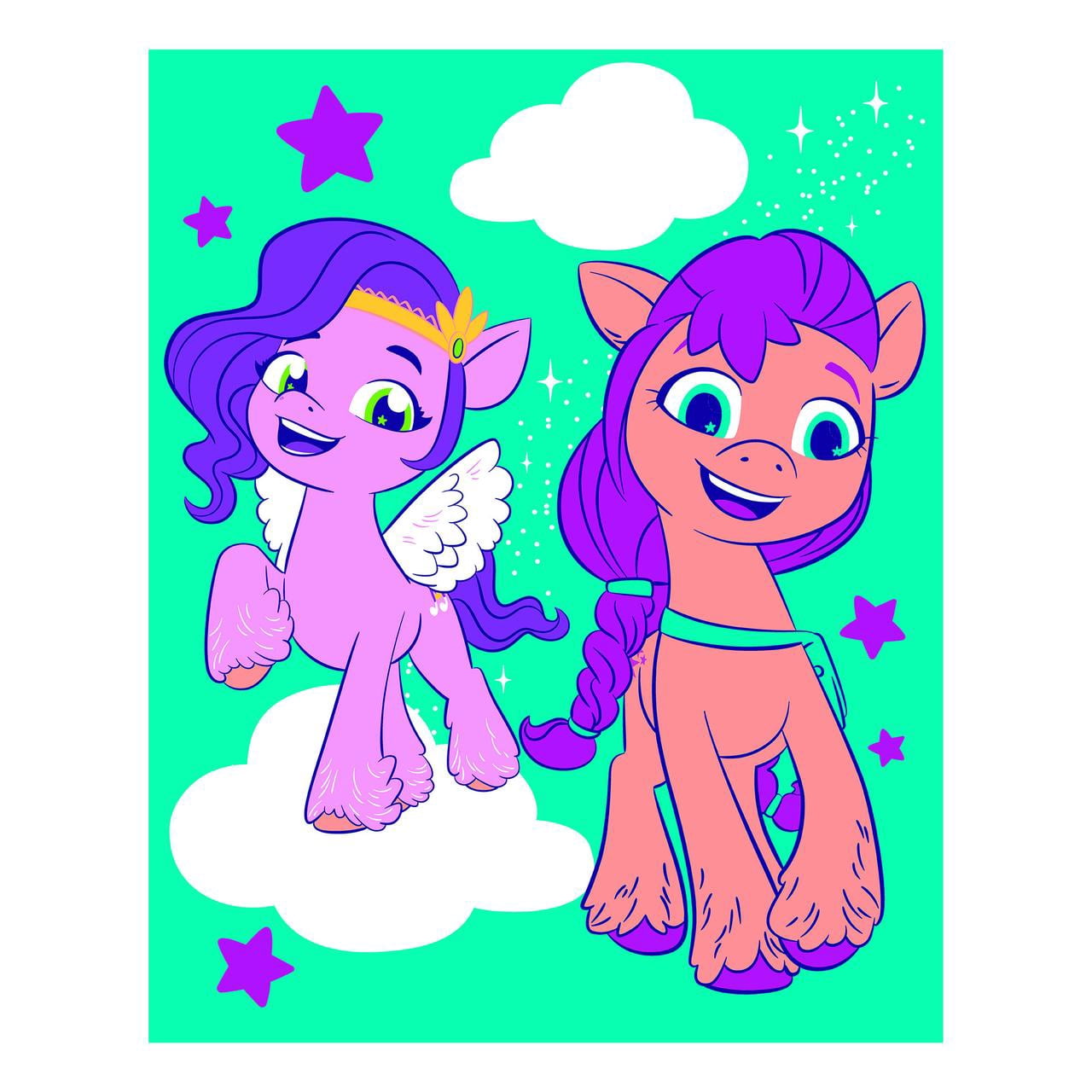 My Little Pony Kids Surprise Box, 10Pc Bedding Edition, Decorative Bedroom Accessories