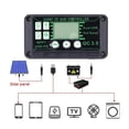 thumbnail image 2 of 100A 80A 60A 30A 10A Solar Charge MPPT Controller 12V/24V/50V Solar Panel Charging Regulator With Dual USB With Auto Display ,Safe to Use, 2 of 7
