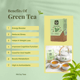 thumbnail image 6 of McCoy Teas Organic Green Tea with Ceylon and Sencha, Premium Tea from Sri Lanka, 20 Individually Wrapped Tea Bags (1 Pack), 6 of 6