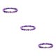 thumbnail image 5 of Pulseras de obsidiana Sonducket con cuentas de piedra natural joyería para mujer cuerda elástica ligera, 5 of 6