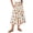 Orange, variant on EANJE Halloween Womens Casual Elastic Waist Drawstring Midi Skirt Print Vacation Style A Line Flowy Skirt for Daily Wear Black S