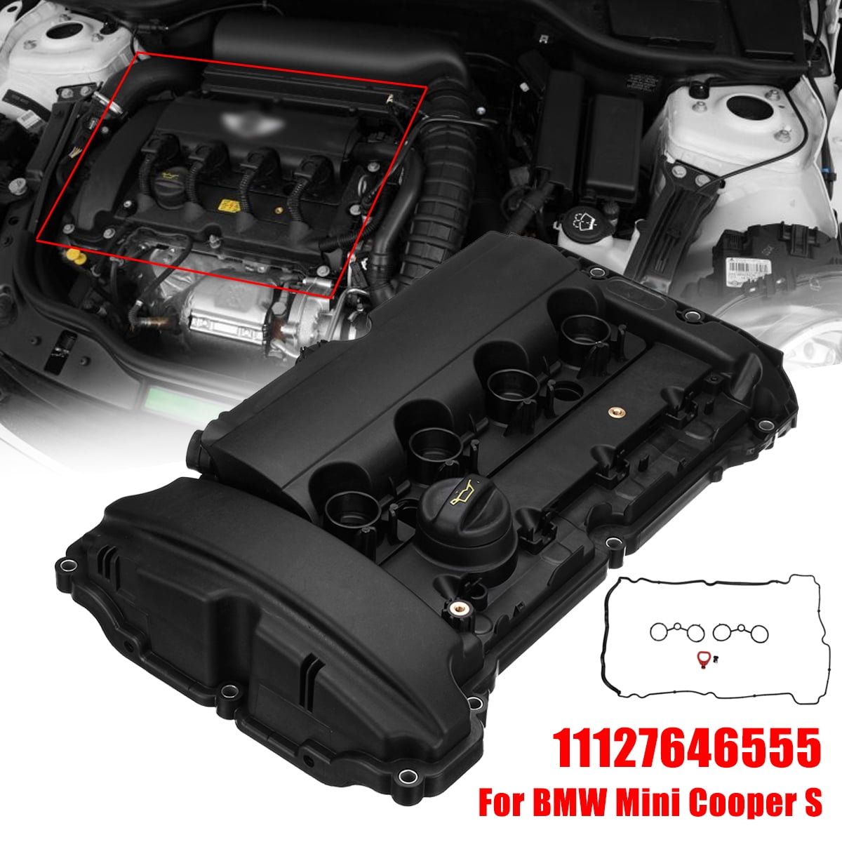 New Engine Valve Cover Gasket Set For 09 12 Mini Cooper Jcw