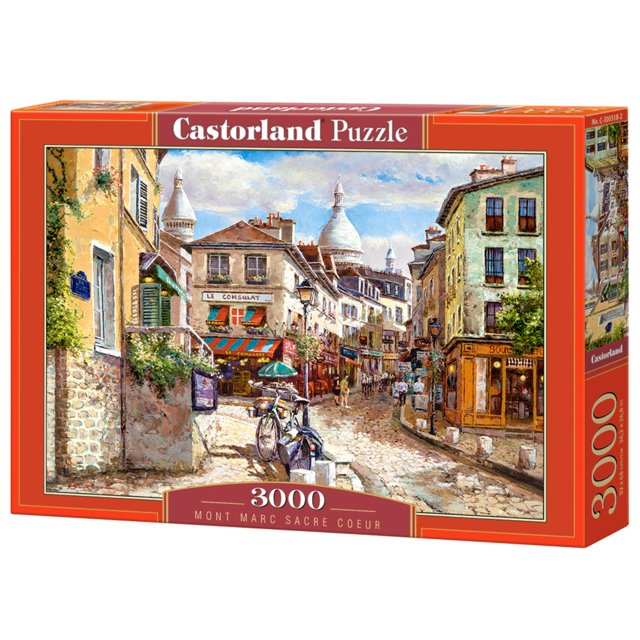 Castorland Montmartre Sacre Coeur 3000 Piece Jigsaw Puzzle