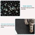 thumbnail image 4 of Alfombrilla para arena de gatos de 90 x 60 cm, impermeable, de doble capa, para caja de arena de mascotas, alfombrilla para inodoro de mascotas, alfombrilla antideslizante para arena, alfombrilla lava, 4 of 5