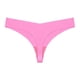 thumbnail image 1 of Xiao Hua Bragas de encaje sexy para mujer, ropa interior sin costuras, estilo hipster, tipo bikini, tipo tanga, 3 unidades (rojo fluorescente, L), 1 of 2