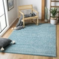 thumbnail image 3 of SAFAVIEH Tulum Merletta Oriental Area Rug, Turquoise/Ivory, 8' x 10', 3 of 9