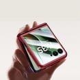thumbnail image 6 of ShellTech Compatible with Motorola Razr Ultra 2025 Case with Screen Protector, Military Grade Shockproof Hard PC Cover, Slim Fit Protective Shell for Razr 60 Ultra with Drop Protection,Red, 6 of 9