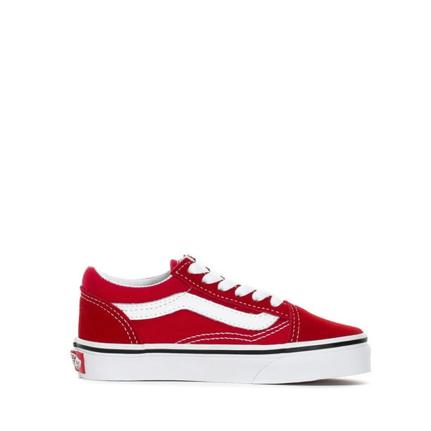 Vans Old Skool Unisex/Child shoe size Kid  Casual VN0A4BUUJV6 Racing  Red/True White 