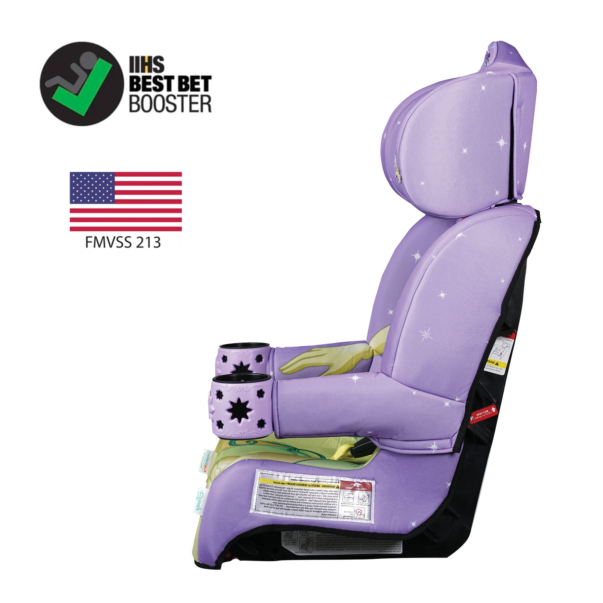 KidsEmbrace 2 in 1 Harness Booster Seat Disney Princess and the Frog Tiana Walmart