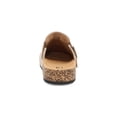 thumbnail image 5 of Women's Faux Suede Cork Footbed Clogs – Comfortable Slip-On Clog Mules, 5 of 8