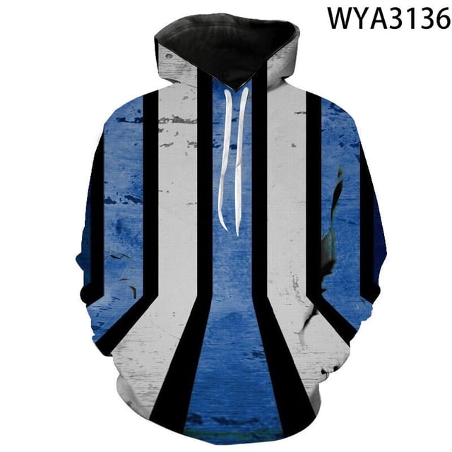 Sudadera de manga larga con estampado 3D para hombre, mujer y niño, ropa de calle informal, Jersey Grunge, Tops geniales, novedad