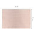 thumbnail image 4 of Unique Bargains Farmhouse Placemats Set of 8 for Dining Table Decor Rose Gold 18x12in, 4 of 7
