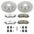 thumbnail image 3 of PowerStop Front Z26 Street Warrior Carbon-Fiber Ceramic Brake Pad and Drilled and Slotted Rotor Kit Fits: CHRYSLER DODGE JEEP MITSUBISHI Select Models K3032-26, 3 of 9