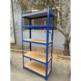 thumbnail image 5 of Dayplus 5-Shelf Adjustable Heavy Duty Storage Metal Shelving Unit 875KG Capacity 150 x70 x30cm, 5 of 7