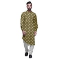 thumbnail image 1 of Atasi Style Asymétrique Kurta pour Hommes Imprimée Longue Chemise Kurta Décontractée, 1 of 6
