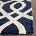 thumbnail image 3 of SAFAVIEH Cedar Brook Leontyne Geometric Area Rug, Navy/Ivory, 2'3" x 3'9", 3 of 8
