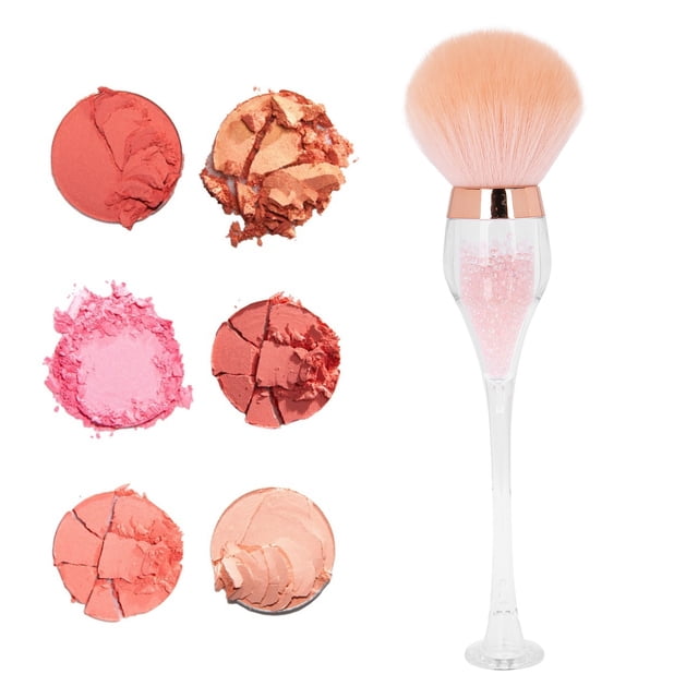 Material Ruscer Cepillo, Cepillo para Polvo de Unas, Salón de Belleza de Regalo Ideal Multipósito para Salón de Salón de Hogar Estetista