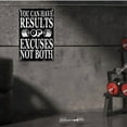 thumbnail image 6 of Motivational Metal Sign You CaHave Results Or Excuses Not Both Gym Wall Art Decor 12x16 Inch Aluminum Poster for Home Office Gym Garage Man Cave Bar Fitness Workout Inspirational Quote, 6 of 8