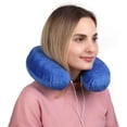 thumbnail image 3 of Almohadas de viaje inflables Cojín de viaje plegable Almohada cervical Soporte para el cuello 2 piezas JAMW Sencillez, 3 of 5