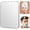 7.8"L x 5.8"W, variant on Shower Mirror No Fog Shaving, Anti-Fog Bathroom No Fog Shaving Mirror Plexiglass Indestructible Luxury Plexiglass Makeup Mirrors,7.8"x5.8" Acrylic Mirror Tiles, Shatterproof Flexible Sheets