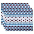 thumbnail image 2 of Simply Daisy 18" x 14" Scrambled Prints Geometric Print Placemat (Set of 4), 2 of 2
