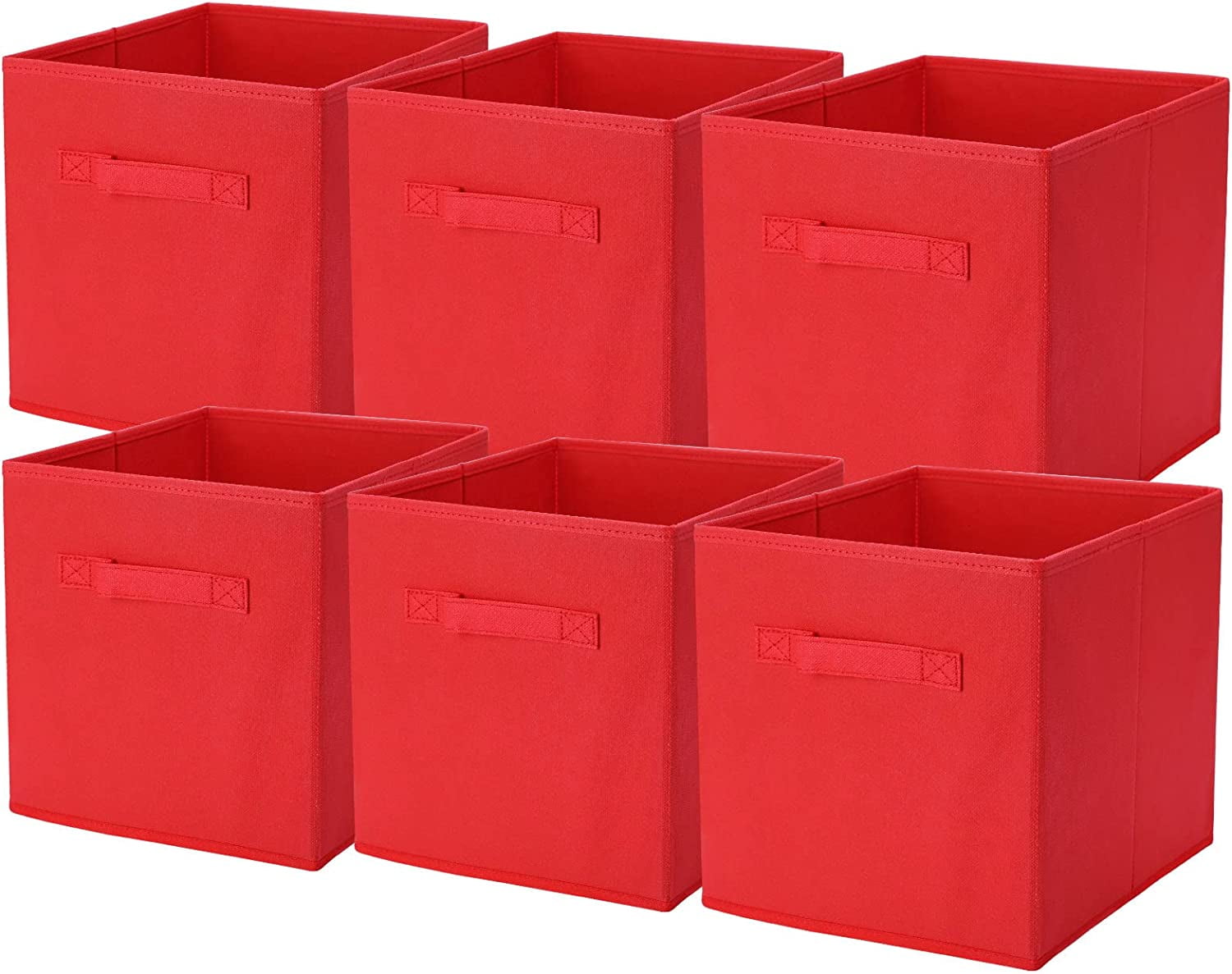 Storage Bins, Foldable Fabric Storage Cubes and Cloth Storage Organizer